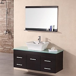 Madrid 48" Wall-Mount Single Vessel Sink Vanity Product List Image