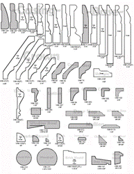 Pine Moldings Chart