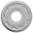 11 7/8"OD x 3 5/8"ID x 7/8"P Helene Ceiling Medallion