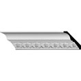 2 7/8"H x 2 3/4"P x 4"F x 94 5/8"L Shell Crown Moulding