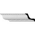 2 3/8"H x 2 7/8"P x 3 5/8"F x 94 1/2"L, (2" Repeat), Federal Crown Moulding