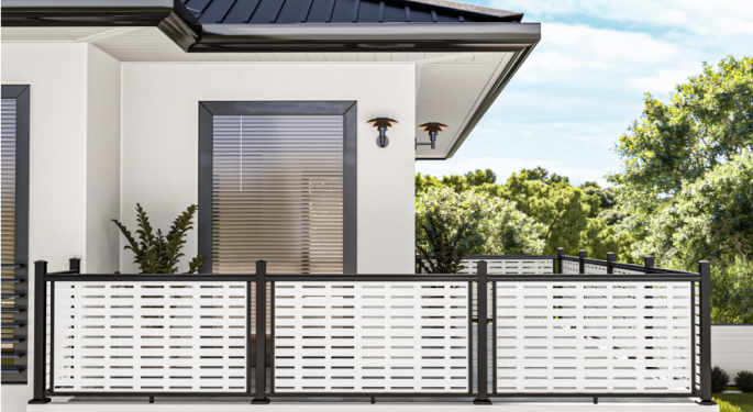 RDI Avalon Aluminum with Boardwalk Screen Panel 