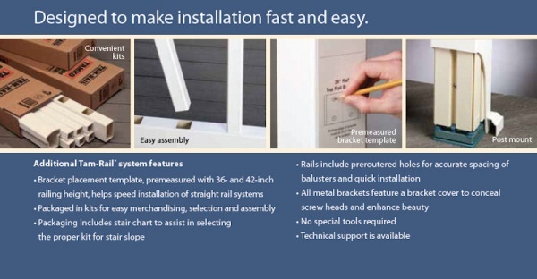 Tam-rail Installation