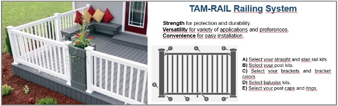 tamrail selection guide