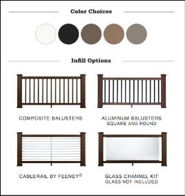 radiance rail colors